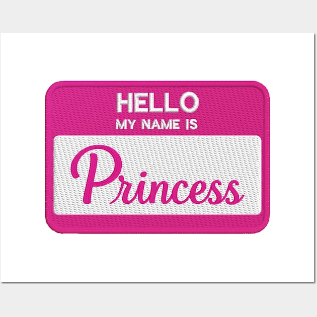 hello princess Wall Art by mystudiocreate